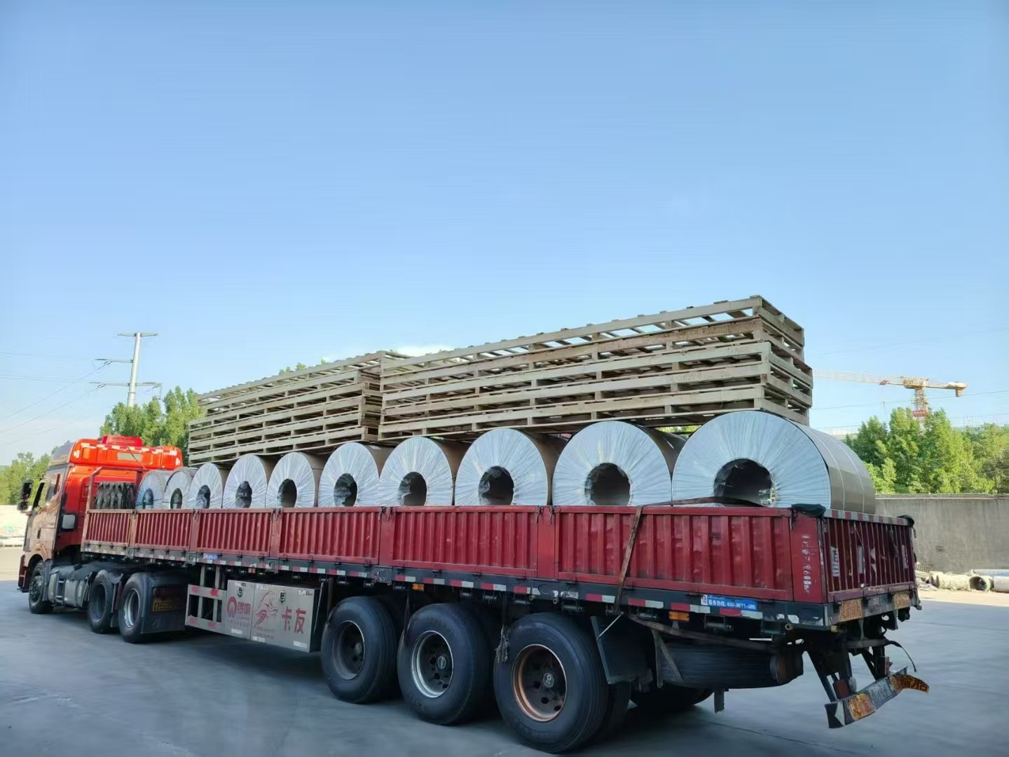 Packing and Delivery Steel Coil