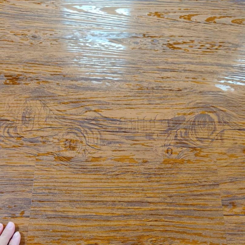 China Factory Print 3D Wood Grain Steel Sheet for Wall Decoration